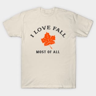 autumn Fall Season Leaf T-Shirt